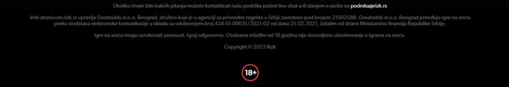 rizk sigurnost