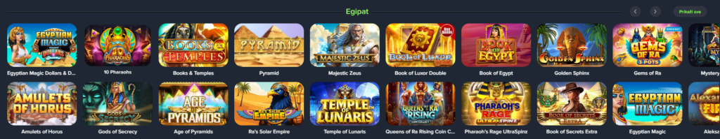 piramide egipat mozzart slot