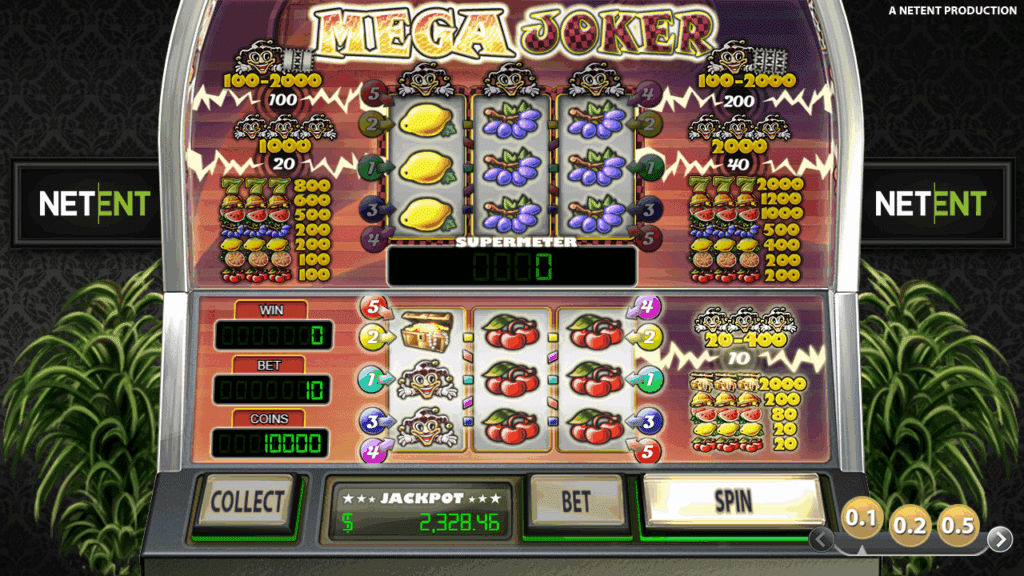 slot igre sa retro tematikom mega joker