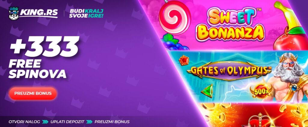 kako doći do besplatnih spinova kod King kazina