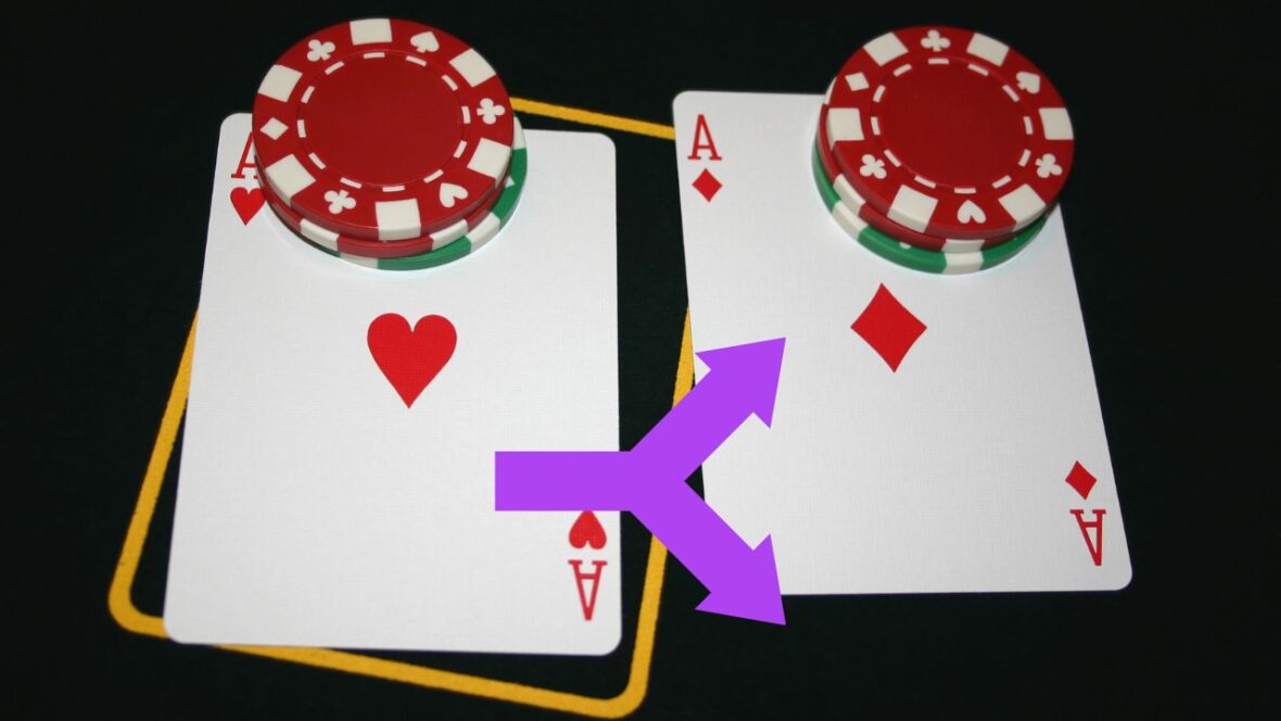 pravila za split u blackjacku