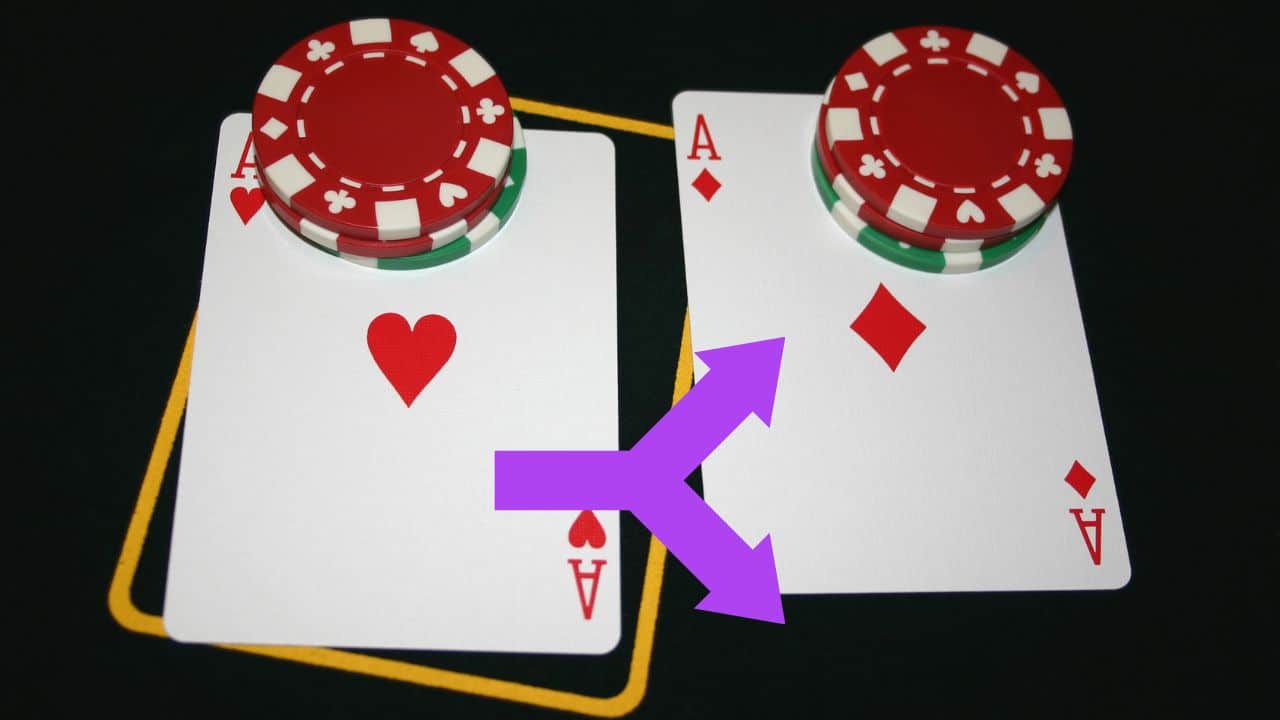 pravila za split u blackjacku