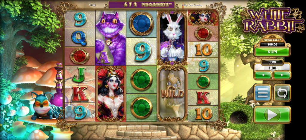White Rabbit slot u srpskim kazinima