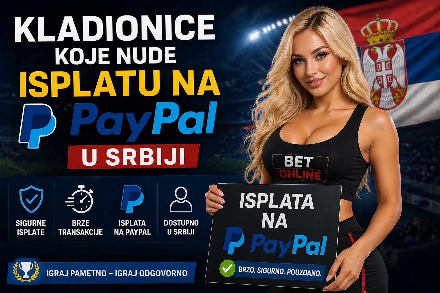 online kladjenje paypal srbija